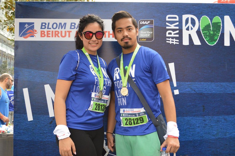 BLOM BANK Photobooth at the BLOM BANK Beirut Marathon